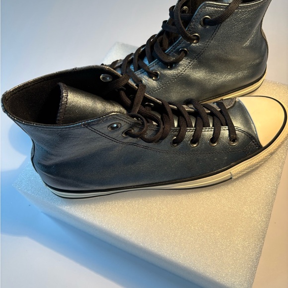 Converse Men's Black High-Top Sneakers - Picture 3 of 5